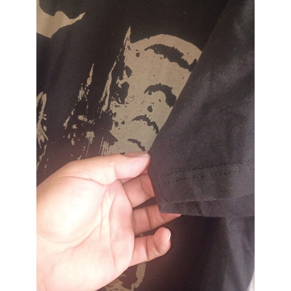 RARE The Cure Cat Tee, 90s Alt Indie Rock, Unisex Black band T-shirt Size xl - Picture 4 of 4